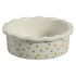 Zolux Voerbak Cosy Gestipt Keramiek Wit 10X10X3,5 Cm 100 Ml