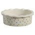 Zolux Voerbak Cosy Gestipt Keramiek Wit 10X10X3,5 Cm 100 Ml