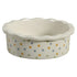 Zolux Voerbak Cosy Gestipt Keramiek Wit 10X10X3,5 Cm 100 Ml