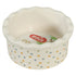 Zolux Voerbak Cosy Gestipt Keramiek Wit 10X10X4,5 Cm 150 Ml