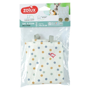 Zolux Hooizak Cosy Gestipt Wit 29X19 Cm