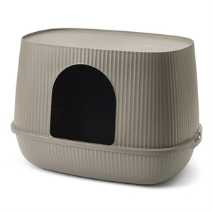 Savic Kattenbak Moona Warm Grijs 57X39X39 Cm