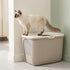 Savic Kattenbak Ease-In Wit / Mokka 58X39X39 Cm