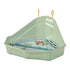 Zolux Hoektoilet Knaagdier Groen 41,5X34,5X19 Cm