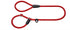 Hunter Retrieverlijn Met Stop Freestyle Rood 170X1 Cm