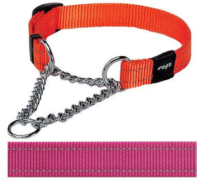Rogz For Dogs Snake Halfslip Halsband Roze 16 MMX32-44 CM