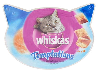 Whiskas Snack Temptations Zalm 8X60 GR