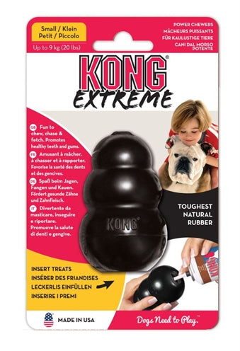 Kong Extreme Zwart SMALL 4,5X4,5X7,5 CM