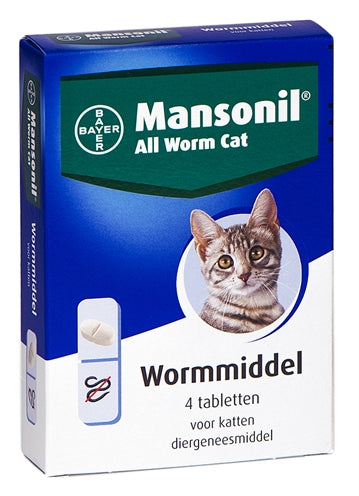 Mansonil Kat All Worm Tabletten 4 ST