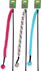 Merkloos Kattenspeelgoed Hengel/Furry Tail/Pluche Bal Assorti 107X4X4 CM