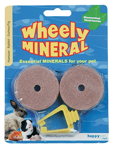 Critter's Choice Happy Pet Wheely Mineraal 5X5X2 CM