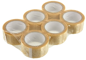 Merkloos Pvc Tape 50/66 Transparant 6 ST