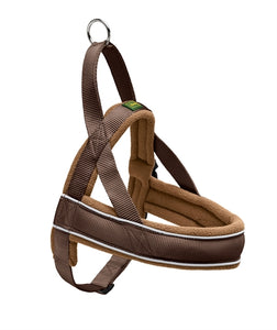 Hunter Harnas Norweger Racing Nylon Bruin / Cognac Medium 52-62X2,5 Cm