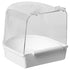 Merkloos Vogelbad Groot Model Wit 13X13X12 Cm
