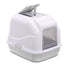 Imac Kattenbak Easy Cat Wit / Lichtgrijs 50X40X40 Cm
