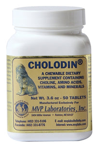 Merkloos Cholodin Hond 50 TABLETTEN