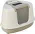 Moderna Hoek Kattenbak Flip Beige 56X45X39 Cm