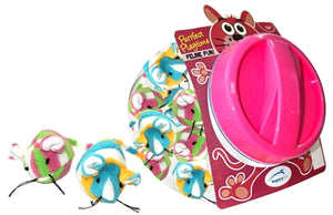 Cat 'N' Caboodle Happy Pet Stripe Muis 6X4 CM 32 ST