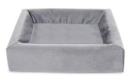 Bia Bed Royal Fluweel Overtrek Hondenmand Grijs BIA-50 60X50X12 CM