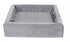 Bia Bed Royal Samtbezug Hundebett Grau BIA-50 60X50X12 CM