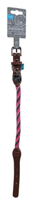Lief! halsband girls beige / roze 45x1 cm - PetSuperXL