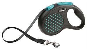 Flexi rollijn design tape blauw s 5 mtr - PetSuperXL