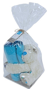 Lief! beer met plaid puppy / kitten boys 20x18x22 cm - PetSuperXL