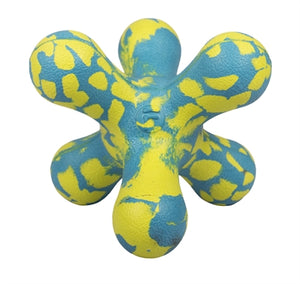 Foaber jack foam / rubber blauw / groen 14x12,5 cm - PetSuperXL