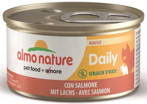 Almo daily menu mousse met zalm 85 gr - PetSuperXL