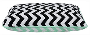 Trixie kussen fenjo mintgroen / zwart / wit 90x65x16 cm - PetSuperXL