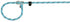 Trixie sporty retrieverlijn lichtblauw l/xl 13mmx170 cm - PetSuperXL