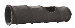 Happy pet tabby chic kattentunnel supersize grijs 90x25x25 cm - PetSuperXL