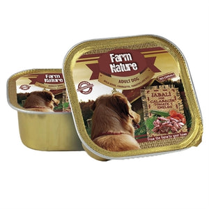 Farm nature wild boar / courgette / tomato / dill 150 gr - PetSuperXL