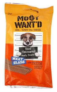 Most wanted meat slabs 130 gr (15 stuks) - PetSuperXL