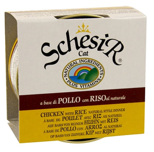 Schesir kat kip/rijst 85 gr (14 stuks) - PetSuperXL