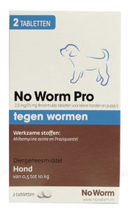 Exitel plus hond no worm tabletten hond vanaf 0,5 kg 2 tbl - PetSuperXL